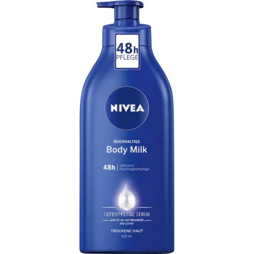 Nivea tlov mlko s pumpou Rich Nourishing 625 ml